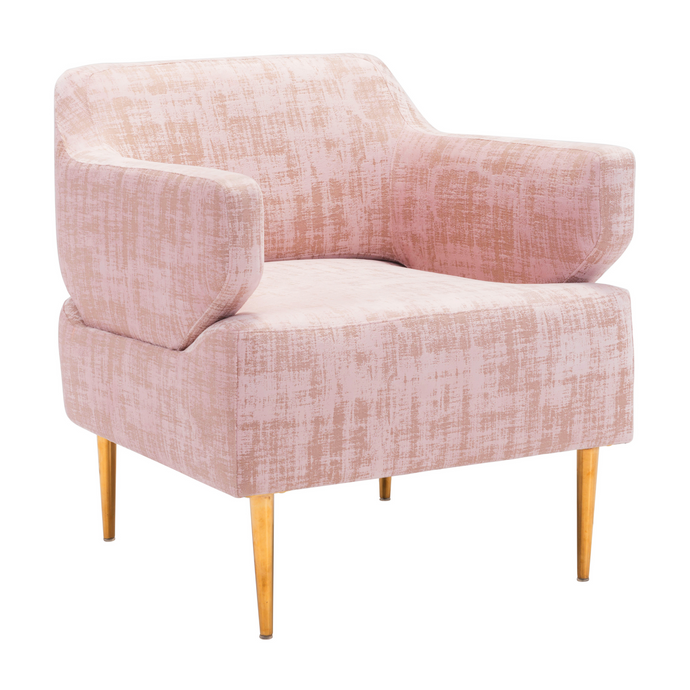 Pink and Gold Chair