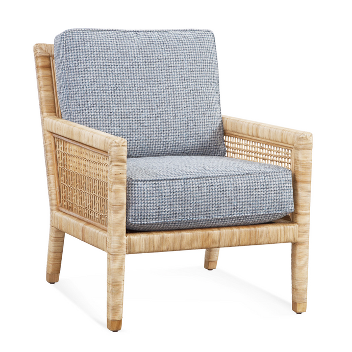 Grey Cane Chair